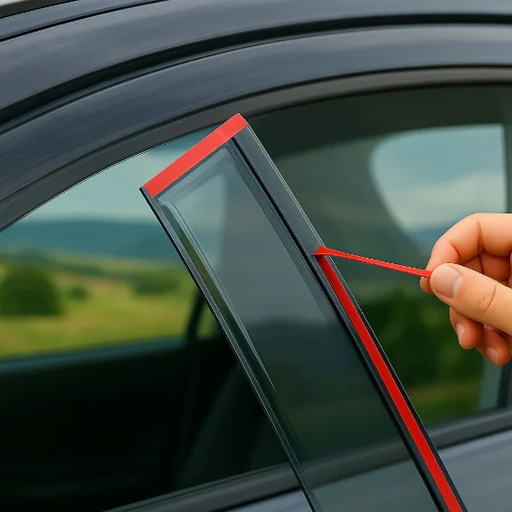 Peel the backing