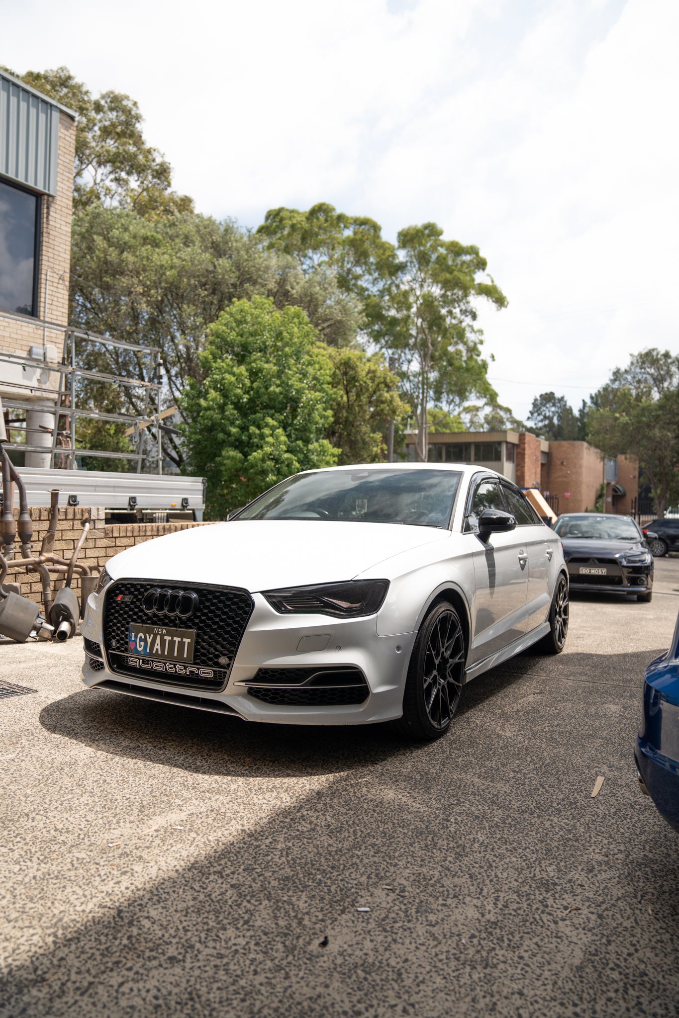 Audi A3 / S3 / RS3 Sedan Weathershields